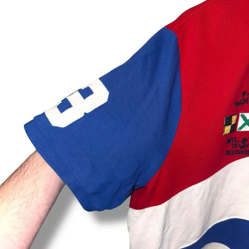 Polo Ralph Lauren Big Pony Yacht Club Classic Fit Polo Shirt Sz XL - Picture 6 of 9